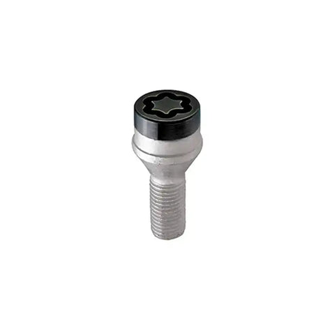 McGard Wheel Lock Bolt Set - 4pk. (Cone Seat) M12X1.5 / 17mm Hex 25.5mm Shank Length Black