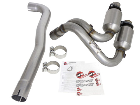 aFe 47-48003 Power Direct Fit Catalytic Converter Replacements Front 04-06 Jeep Wrangler (TJ/LJ) I6-4.0L