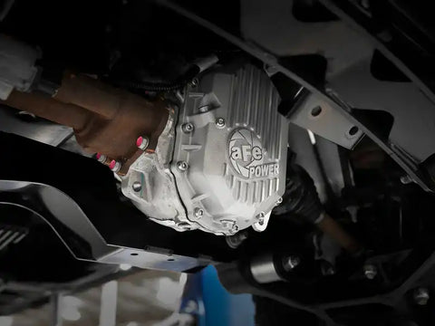 aFe 46-71050A Power 11-18 GM 2500-3500 AAM 9.25 Axle Front Differential Cover Raw Machined Street Series