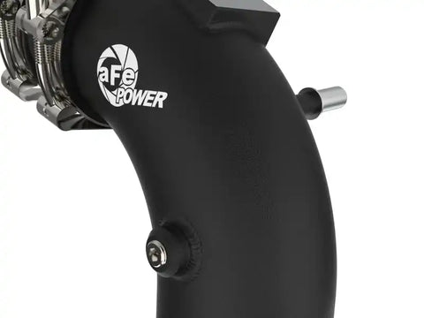 aFe 46-20514-B BladeRunner 21-22 Ford F-150 Ecoboost V6-3.5L(tt) Aluminum Hot and Cold Charge Pipe Kit Black