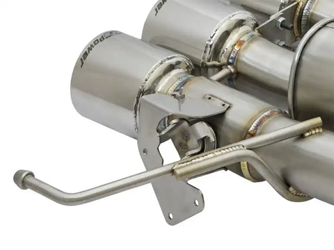 aFe 49-34082-P MACHForce XP 3in-2 1/2in Axle Back 304SS Exhaust w/ Polished Tips 15-17 Chevy Corvette Z06