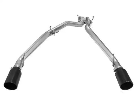 aFe 49-42045-B MACHForce XP DPF-Back Exhaust 3in SS w/ 5in Black Tips 2014 Dodge Ram 1500 V6 3.0L EcoDiesel