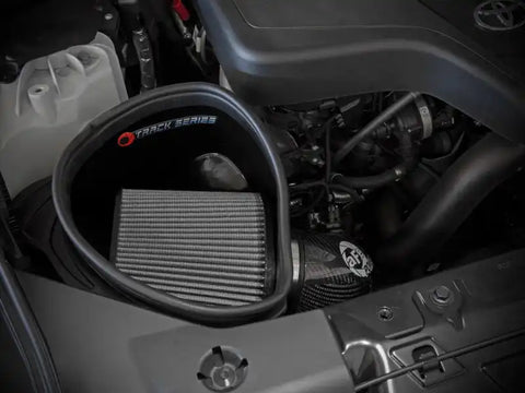 aFe 57-10026D 19-22 BMW Z4 30i 2.0L (t) Track Series Carbon Fiber Cold Air Intake System w/ Pro DRY S Filter