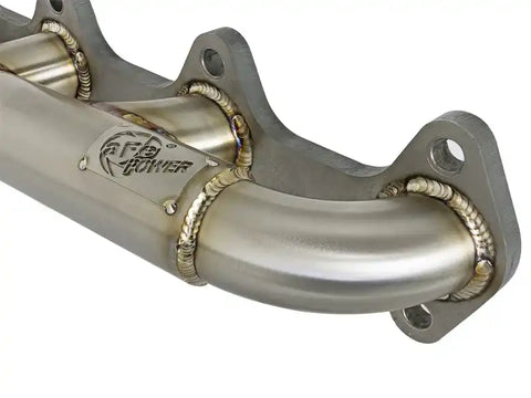 aFe 48-32018 Twisted Steel Header w/ T4 Turbo Manifold 03-07 Dodge Diesel L6-5.9L