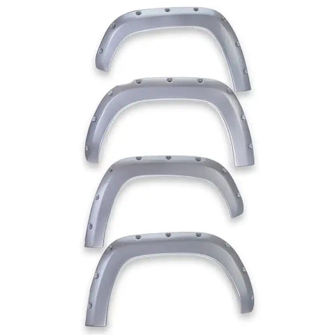 EGR 2017 Ford Super Duty Bolt-On Look Color Match Fender Flares - Set Ingot Silver