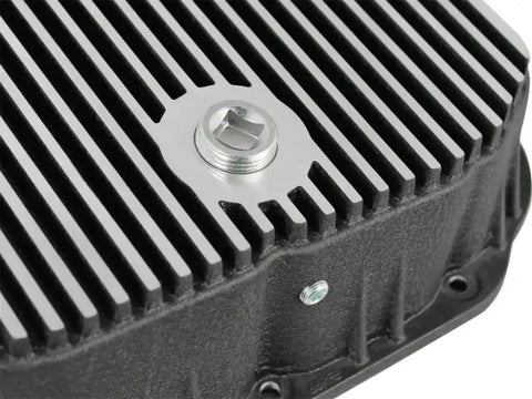 aFe 46-70062 Power Cover Trans Pan Machined COV Dodge Diesel Trucks 07.5-11 L6-6.7L (td)
