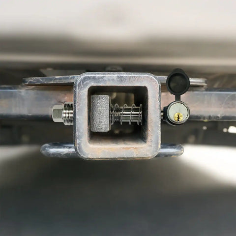 Lets Go Aero Silent Hitch Pin®: 5/8'' Press-On Locking Anti-Rattle for 2.5'' Hitches