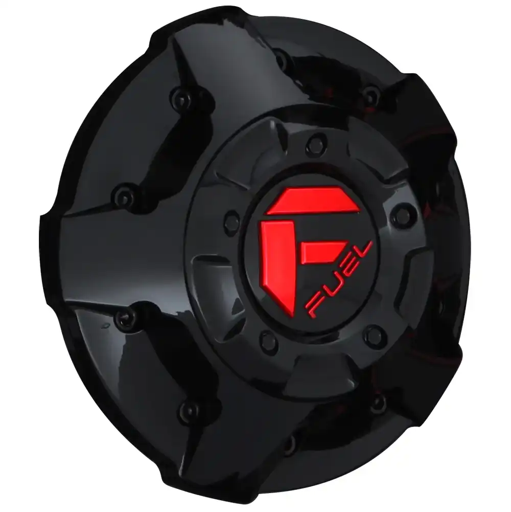 FUEL FIVE BAR COVER CAP-GL-BLK RED TINT