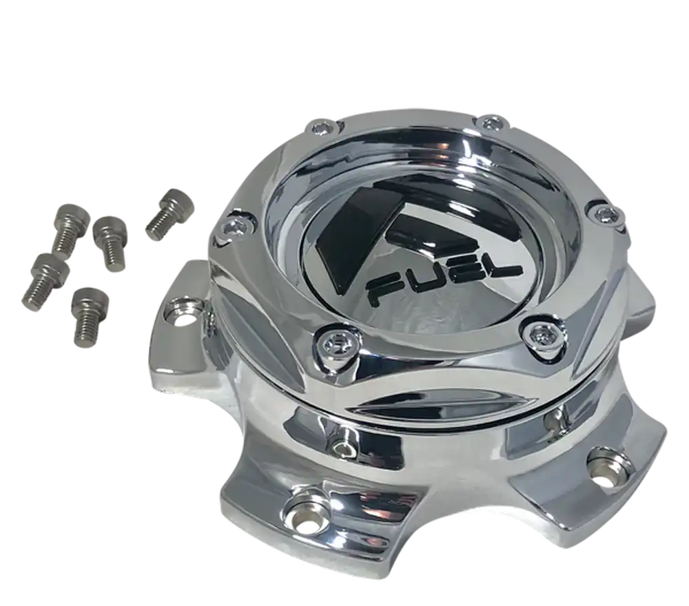 FUEL BOLT ON CAP FOR 5X135/5X5.5 CHROME
