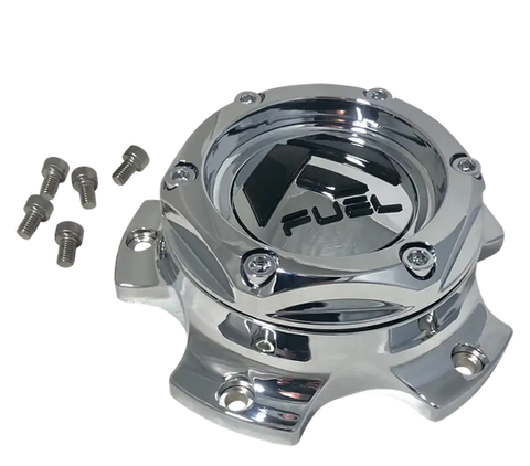 FUEL BOLT ON CAP FOR 5X135/5X5.5 CHROME