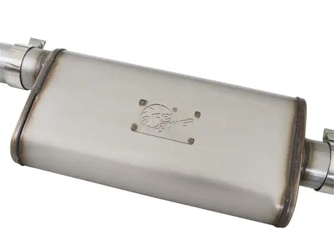 aFe 49-44058-B Mach Force-XP Exhaust 3in CB SS 15-17 GM Colorado/Canyon 2.5L/3.6L Side Exit w/ Black Tip