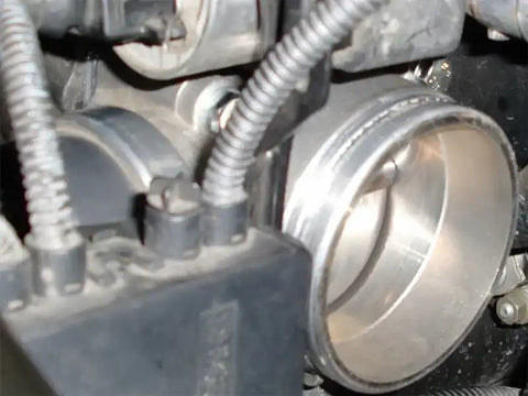 aFe 46-31008 Silver Bullet Throttle Body Spacers TBS BMW 325i (E46) 01-06 L6-2.5L
