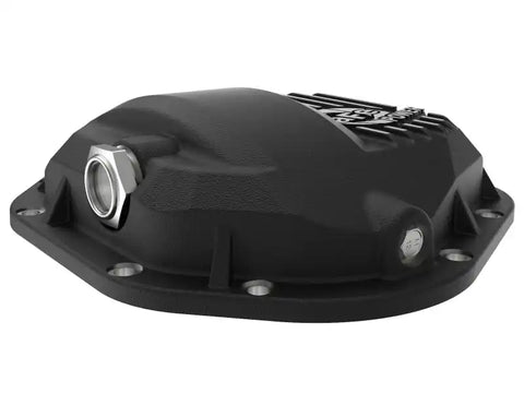 aFe 46-71100B Pro Series Dana 60 Front Differential Cover Black w/ Machined Fins 17-20 Ford Trucks (Dana 60)