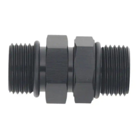 DeatschWerks 8AN ORB Male to 8AN ORB Male Swivel Adapter - Anodized Matte Black