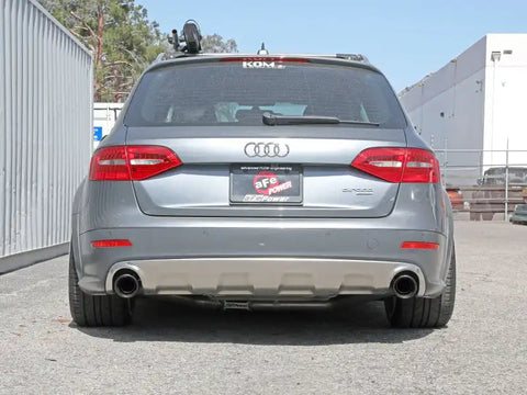 aFe 49-36437-B MACH Force-Xp 13-16 Audi Allroad L4 SS Axle-Back Exhaust w/ Black Tips