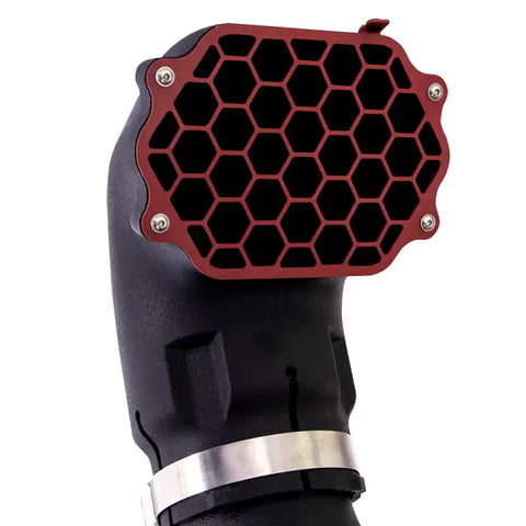 Mishimoto 2018+ Jeep Wrangler JL Snorkel - Wrinkle Red