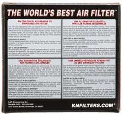 K&N RU-3000 Universal Clamp-On Air Filter