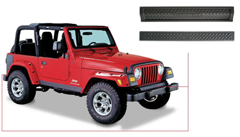 Bushwacker Trail Armor Front & Rear Accent Pieces