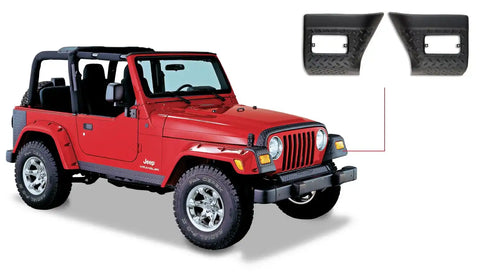 Bushwacker Trail Armor Front & Rear Corners and Cowl Covers