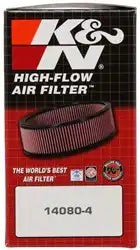 K&N RC-1289 Universal Chrome Filter