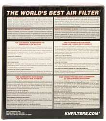 K&N RU-0680 Universal Clamp-On Air Filter