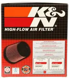 K&N RU-0880 Universal Clamp-On Air Filter