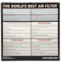 K&N E-2550 Replacement Air Filter