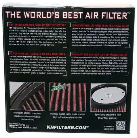 K&N HD-1396 Replacement Air Filter