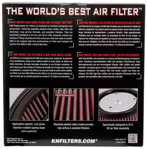 K&N HD-0900 Replacement Air Filter
