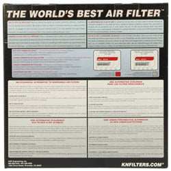 K&N RP-5168 Universal Air Filter-Carbon Fiber Top