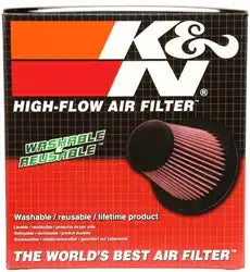 K&N RP-5168 Universal Air Filter-Carbon Fiber Top