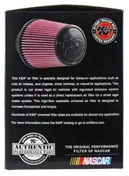 K&N RE-0930 Universal Clamp-On Air Filter
