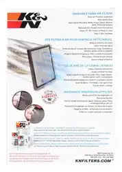K&N VF1017 Cabin Air Filters