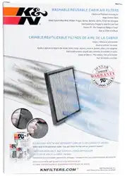 K&N VF1010 Cabin Air Filter
