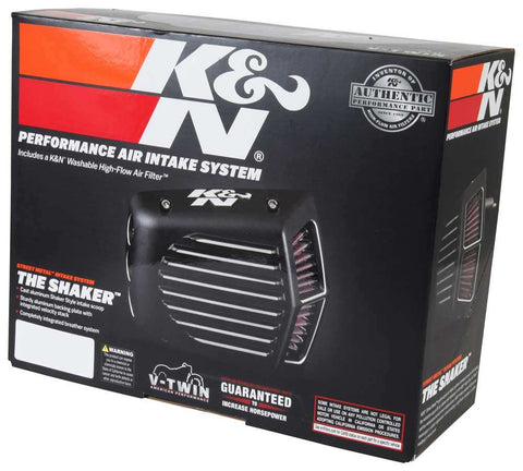 K&N RK-3950S Harley Davidson Street Metal Intake System Shaker