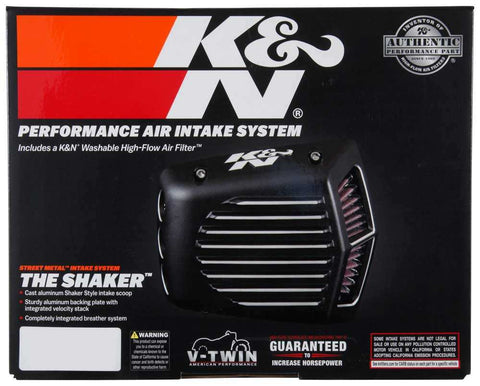 K&N RK-3951S Harley Davidson Street Metal Intake System Shaker