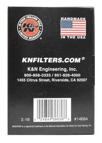 K&N RU-5288 Universal Clamp-On Air Filter