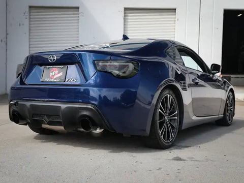 aFe 49-36023-B Takeda Exhaust Axle-Back 13-15 Scion FRS / Subaru BRZ 304SS Black Dual Tips
