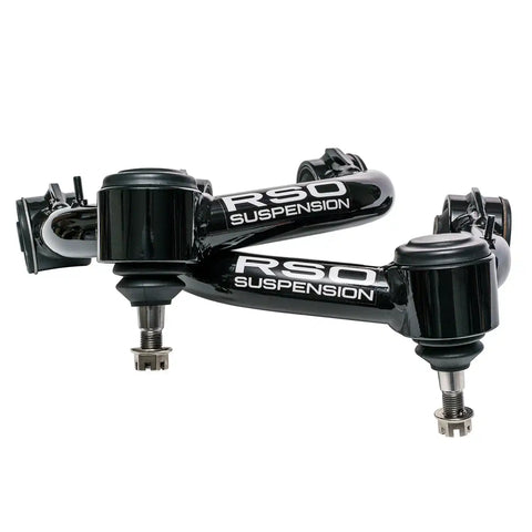 Raptor Series 150307-438300 RSO Suspension - Front Upper Control Arms Tubular Steel 2-4in Lift Black Powder Coated 03-23 Toyota 4Runner 07-14 FJ Cruiser 03-09 Lexus GX470 10-23 GX460