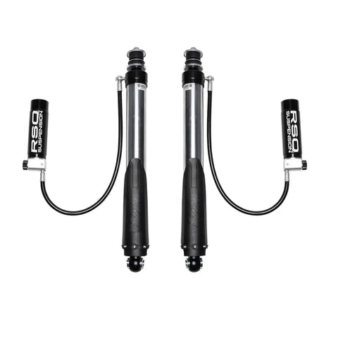 Raptor Series 150310-450400 RSO Suspension - Rear 2.5 Adjustable Compression And Rebound Remote Reservoir Shocks 0-3in Lift 10-23 4Runner10-14 FJ Cruiser10-23 Lexus GX460