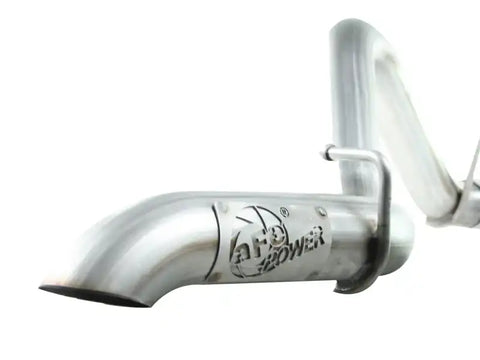 aFe 49-46223 MACHForce XP Exhausts Cat-Back SS-409 EXH Jeep Wrangler TJ 97-06 I6-4.0L HT - 2.5 In.