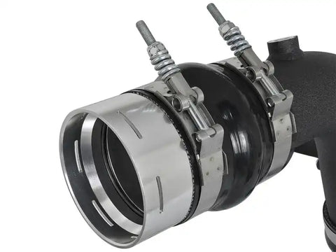 aFe 46-20314-B Bladerunner 3in Hot and Cold Side Black Intercooler Tubes 2017 Ford Diesel Trucks V8 6.7L (td)