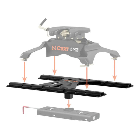 CURT X5 5th Wheel Gooseneck Adapter Plates