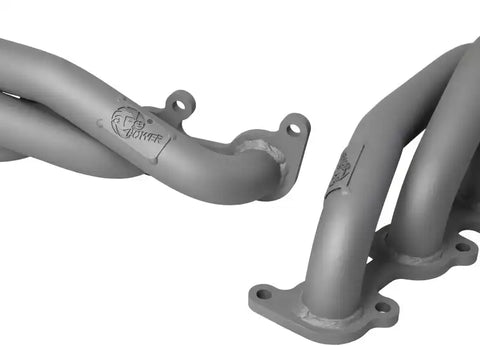 aFe 48-33025-1T Ford F-150 15-22 V8-5.0L Twisted Steel 1-5/8in to 2-1/2in 304 Stainless Headers w/ Titanium Coat
