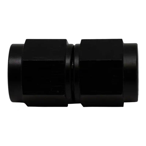 DeatschWerks 6AN Flare Female Swivel to 6AN Flare Female Swivel - Anodized Matte Black