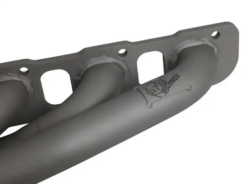 aFe 48-32031-T Twisted Steel 304SS Short Header 15-22 Dodge Challenger SC V8-6.2L / 6.4L HEMI Titanium Coating