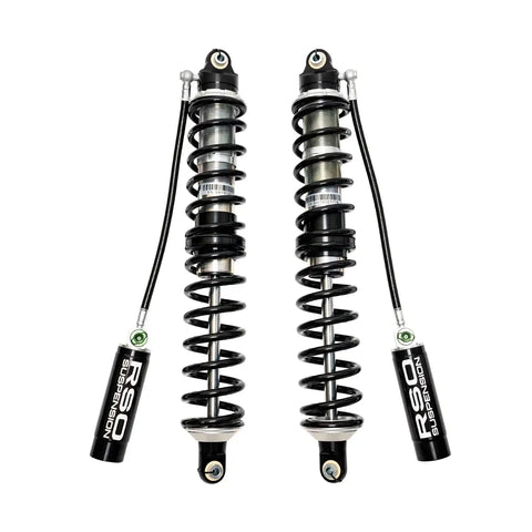 Raptor Series 170107-411201 RSO Suspension - Rear 2.5 Coilover Adjustable Remote Reservoir Dual Rate Shocks 2-4in Lift 07-18 Jeep Wrangler JK/JKU