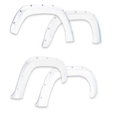 EGR 09+ Dodge Ram LD Bolt-On Look Color Match Fender Flares - Set Bright White