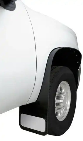 Cloud-Rider 18-14772 Original Universal Mudflaps Flared Fusion-Bond Long Flap' TM - Smooth Mirror Finish Insert Score Lines on Tongue