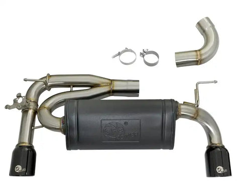aFe 49-36335-B MACHForce XP 16-17 BMW 340i/iX 440i/iX L6-3.0L (t) SS Axle-Back Exhaust w/Black Tip